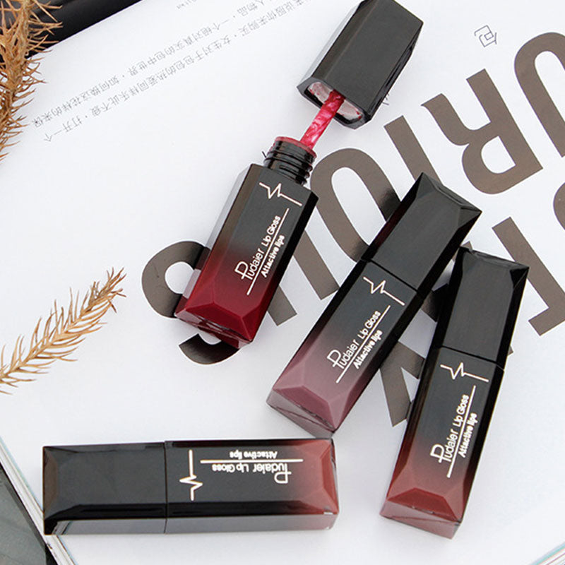 Nude Matte Liquid Lipsticks Waterproof Long Lasting Chocolate Lip Gloss Sexy Red Velvet Lip Tint Women Makeup Cosmetics