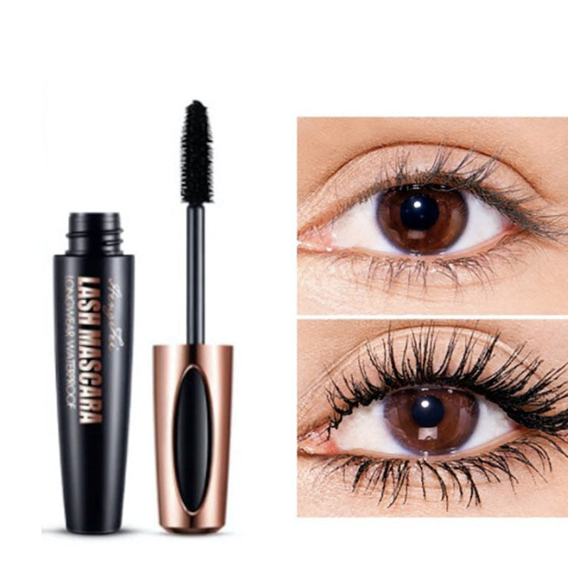 Waterproof Rimmel 4D Silk Fibers Lashes Mascara Effet Faux Cils Rimel Macara Alarga Crecimiento De Pestañas Lashlift Bulklash