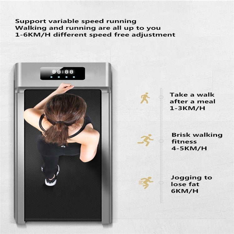 Sports Treadmill Home Fitness Walking Foldable Running Smart Portable Home Machine