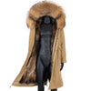 Waterproof Men Parka Winter Jacket 2022 New Fashion Warm Long Rabbit Fur Coat Man Parkas Natural Fox Fur Outerwear Streetwear