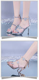 Ladies High Heel Shoes Elegant Shoes Glitter Shinning Shoes Star and Heart Pattern Shoes Party Shoes women’s fashion High heels