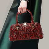 2022 New Women Handbags Genuine Leather Female Shell Bags Luxury Fashion Ladies Shoulder Bags Vintage Crossbody Messenger Bags