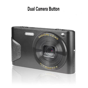 Portable Digital Camera 8X Zoom 2.7" TFT LCD Screen Video Camcorder Anti-Shake Outdoor Photo Camera Travel Photography Camera
