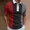 The Stripe Square Printed Polo Shirt 2022 Men's Short Sleeve Summer T-shirt Men's Clothing European Size S-3XL