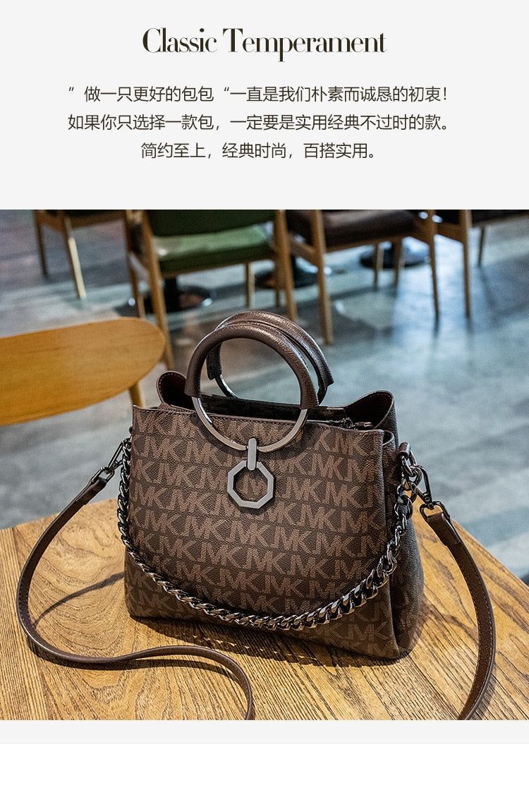 IVK 20*25cm Luxury Women's Clutch Backpacks Bags Designer Round Crossbody Shoulder Purses Handbag Women Clutch Travel Tote Bag