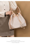 Women Handbags 2022 2023 New Trend With Crossbody Shoulder Strap Luxury Plaid Big Large Bucket Top Handle Fashion String Bags