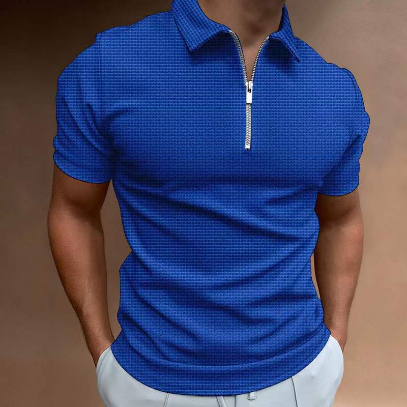 The Stripe Square Printed Polo Shirt 2022 Men's Short Sleeve Summer T-shirt Men's Clothing European Size S-3XL