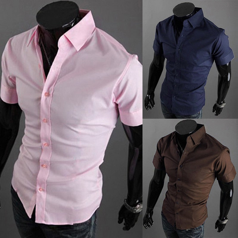 Mens Shirts Mens Dress Shirts for Men Office Business Casual Japanese Fashion Button Up Shirt Comfortable Men Slim Shirts