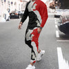 Autumn Tracksuit Men's Casual Sports Suit 3D Jogging Pullover Sweatshirt Fashion Hip Hop Sportswear Sweatpants Men's Clothing