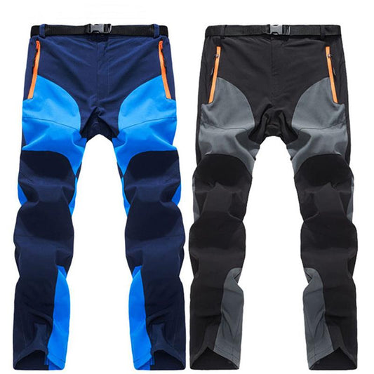 Men's Hiking Pants Trekking Camping High Stretch Summer Thin Waterproof Quick Dry UV-Proof Outdoor Travel Wear-resistant Trouser