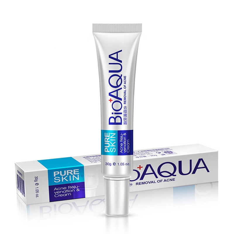 BIOAQUA Anti Acne Cream Oil Control Shrink Pores Nourish Moisturizer Acne Scar Remove Acne Treatment Face Cream 30g TSLM1