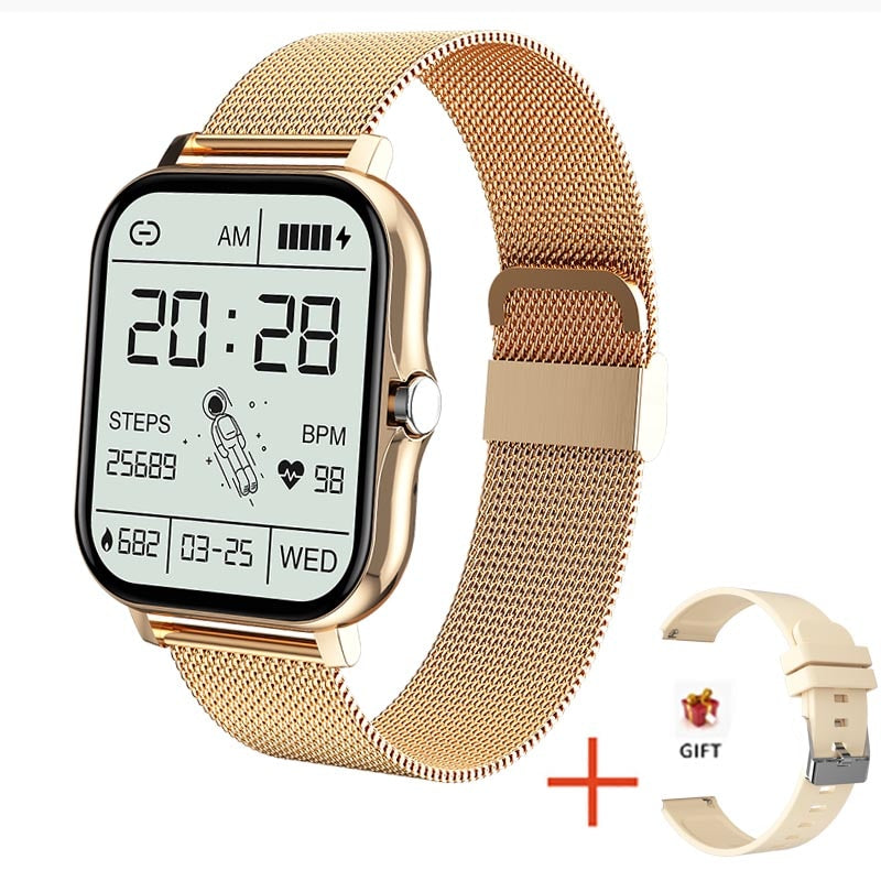 LIGE 2022 Smart Watch For Men Women Gift Full Touch Screen Sports Fitness Watches Bluetooth Calls Digital Smartwatch Wristwatch