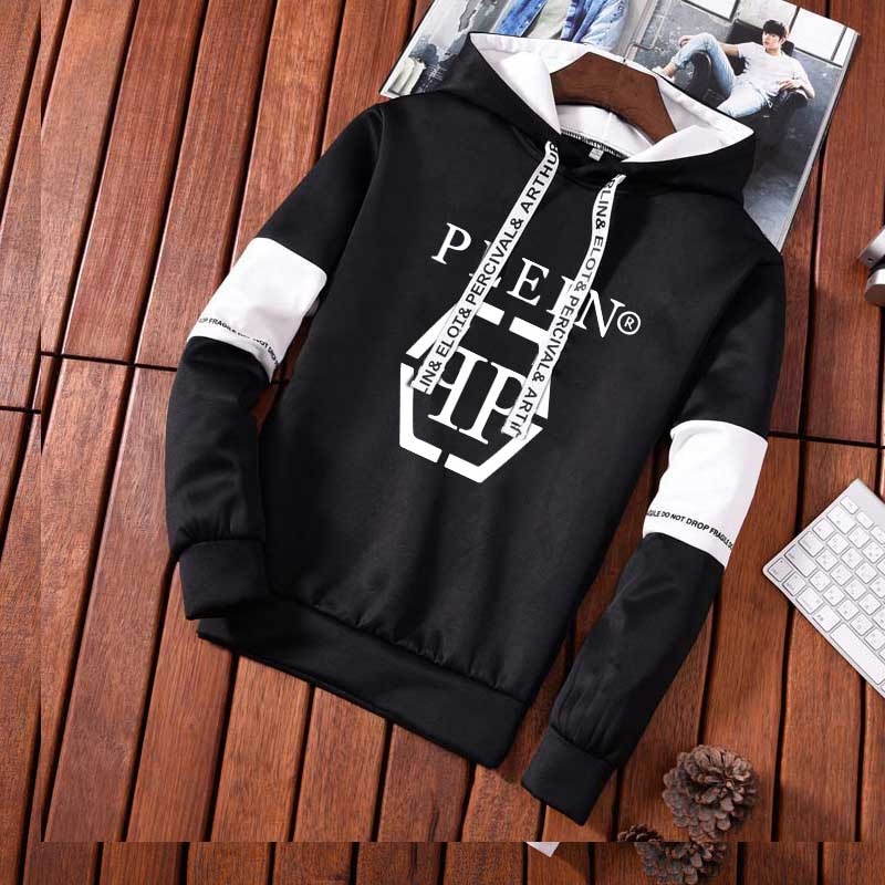 Men's Letter Printed Tracksuit Hooded Sweatshirt Sets Hip Hop Joggers Pullover Hoodies +Trouser Man Tops High Quality Streetwear