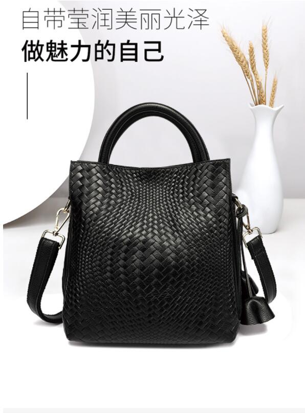 Motingsome Minimalism Fashion Women Bucket Bag Luxury Genuine Leather Handbags and Purses Soft Calfskin Casual Tote Bag 2022 New