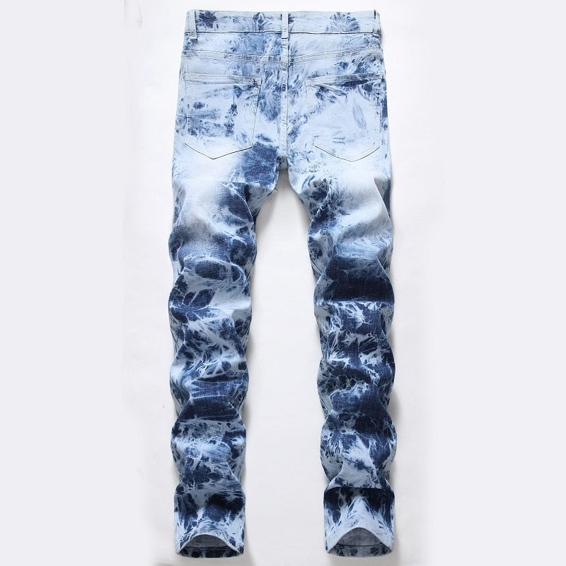 2022 Autumn New Fashion Retro Hole Jeans Men Pants Cotton Denim Trouser Male Plus Size High Quality Jeans