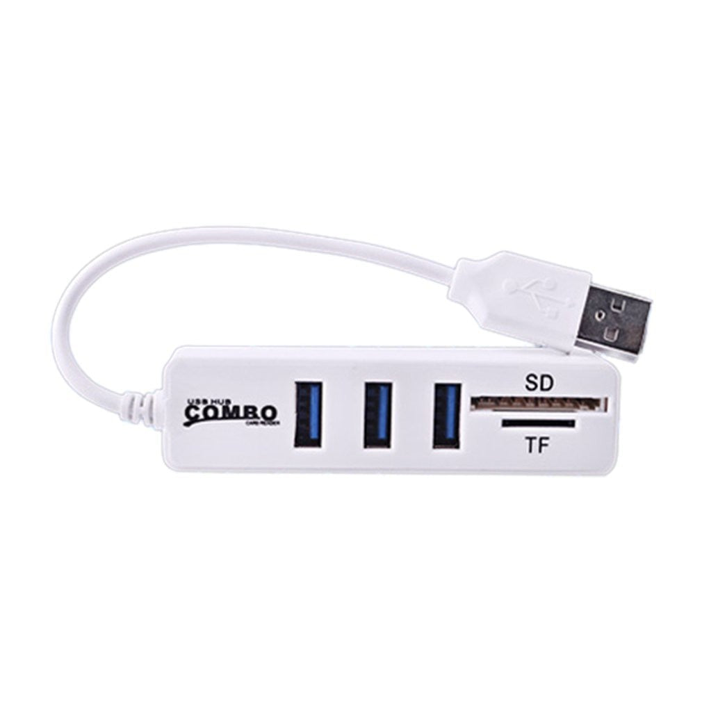 Mini USB Hub 2.0 Multi USB 2.0 Hub USB Splitter 3 Port Hub With TF SD Card Reader 6 Port 2.0 Hab Adapter For PC Accessories