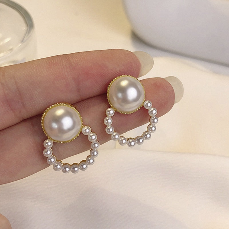 Pearl Earrings Zircon Earrings Earrings For Women Banquet Jewelry 2022 Fashion Christmas Gifts Dropshipping Elegant Jewelry