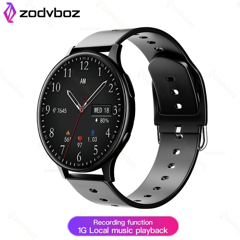 2022 New NFC Smart Watch Women 1G Memory Local Music Playback Dial Answer Call IP68 Waterproof Smartwatch Men Support Recording