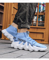 Unisex High Top Summer Casual Sneakes Chunky Breathable Men Outdoor Jogging Shoes Women Thick Sole Non-Slip Zapatillas New Color