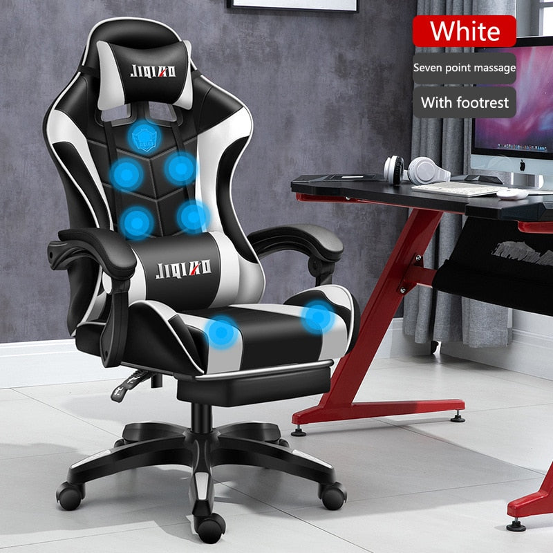 2022 New gaming chair,Massage computer chair,leather office chair,gamer swivel chair,Home furniture Internet Cafe gaming Chair