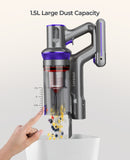 400W 33000PA Suction Power Elite 3 Handheld Cordless Wireless Handheld Vacuum Cleaner Home 1.2L Dust Cup Removable Battery