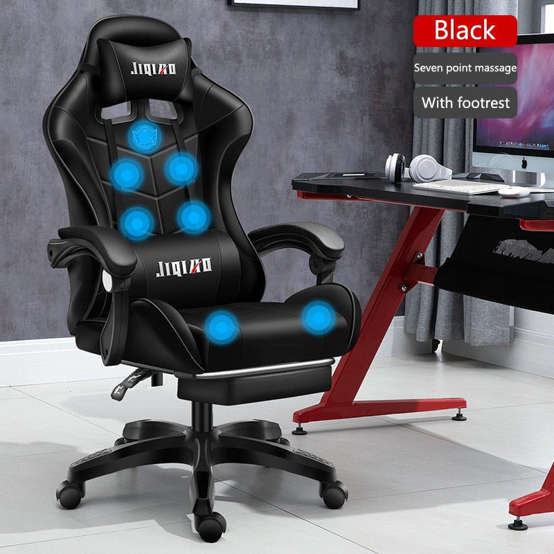 2022 New gaming chair,Massage computer chair,leather office chair,gamer swivel chair,Home furniture Internet Cafe gaming Chair