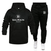 2022men's sets autumn cotton brand printing men's tracksuit sweater hoodie pants fashion casual daily sports shirt Men's clothes