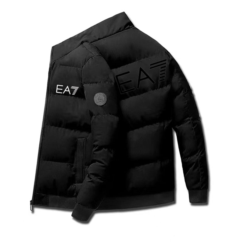 2022 Autumn And Winter Men's Hot Sale Jacket Down Jacket Brand Printing Men's Casual Fashion Men's Zipper Top Direct Sales