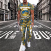 2022 Summer New Arrivals Men's Pants Sports Suit 2PCs 3D Printing Trend Luxury Short Sleeve Tshirt+Pants Street Fashion Set