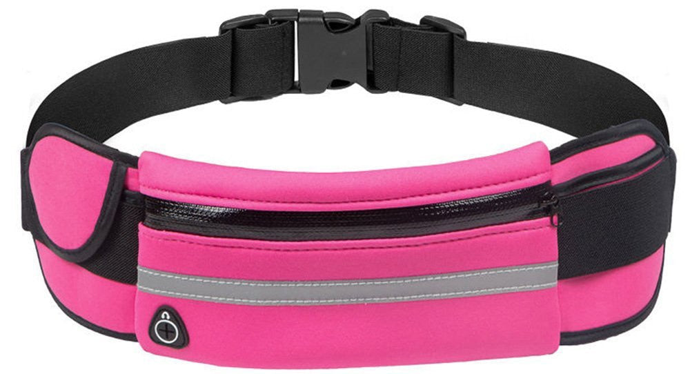 Waterproof Running Waist Bag Canvas Sports Jogging Portable Outdoor Phone Holder Belt Bag Women Men Fitness Sport Accessories