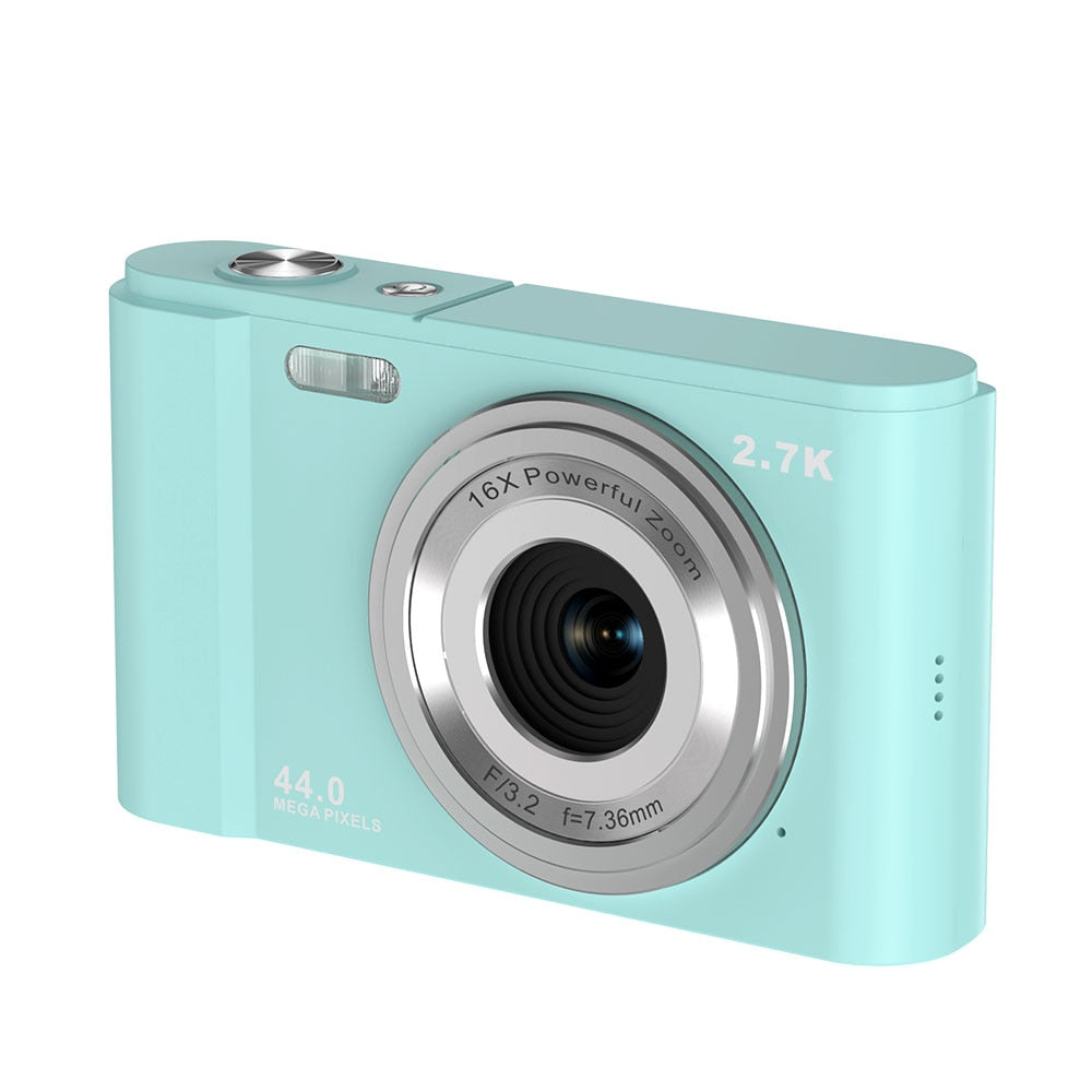 Digital Camera 48MP 2.4 Inch LCD Video Blog Camera 16X Zoom Kids Camera Student Camera Card Camera