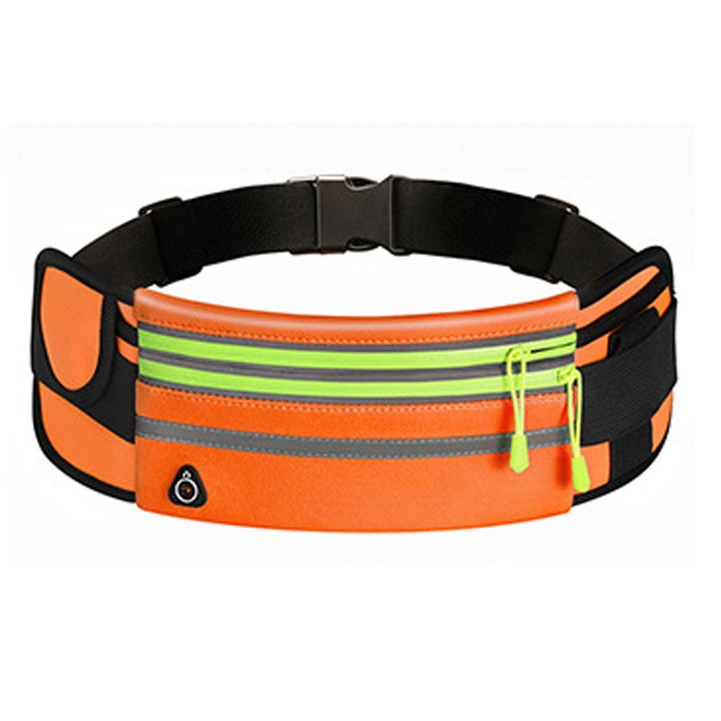 Waterproof Running Waist Bag Canvas Sports Jogging Portable Outdoor Phone Holder Belt Bag Women Men Fitness Sport Accessories