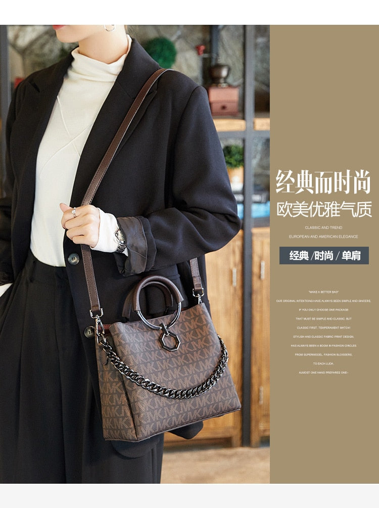 IVK 20*25cm Luxury Women's Clutch Backpacks Bags Designer Round Crossbody Shoulder Purses Handbag Women Clutch Travel Tote Bag