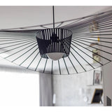 Modern Pendant Lamp Suspension Classic Chandeliers Glass Fiber Polyurethane E27 For Restaurant Bedroom Vertigo Light
