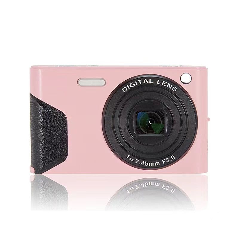 Portable Digital Camera 8X Zoom 2.7" TFT LCD Screen Video Camcorder Anti-Shake Outdoor Photo Camera Travel Photography Camera