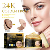 24K Gold Face Cream Acne Pimple Mark Removal Dark Spots Whitening Facial Creams Mask Moisturizing Day Cream 30g Skin Care Creams