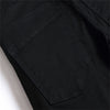 Black Men's Digital Print Cotton Jeans Mid-Waist Casual Hip Hop Pants Street Bike Fashion Clothing
