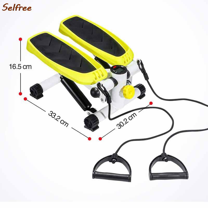 SELFREE Home Mini Hydraulic Step Fitness Equipment Machine With Pull Rope Indoor Leg Training Fitness Stepper