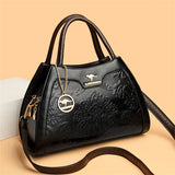 Casual Tote Luxury Leather Handbags Purse Women Bag 2022 Designer Messenger Shoulder Crossbody Bag for Female Shopper Sac A Main