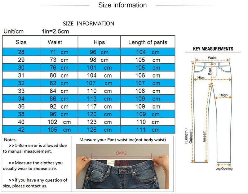 Men Jeans Jean Homme Simple Design Man Streetwear Denim Pants Trend Brand Trousers For Men Casual Solid Biker Motorcycle Daily