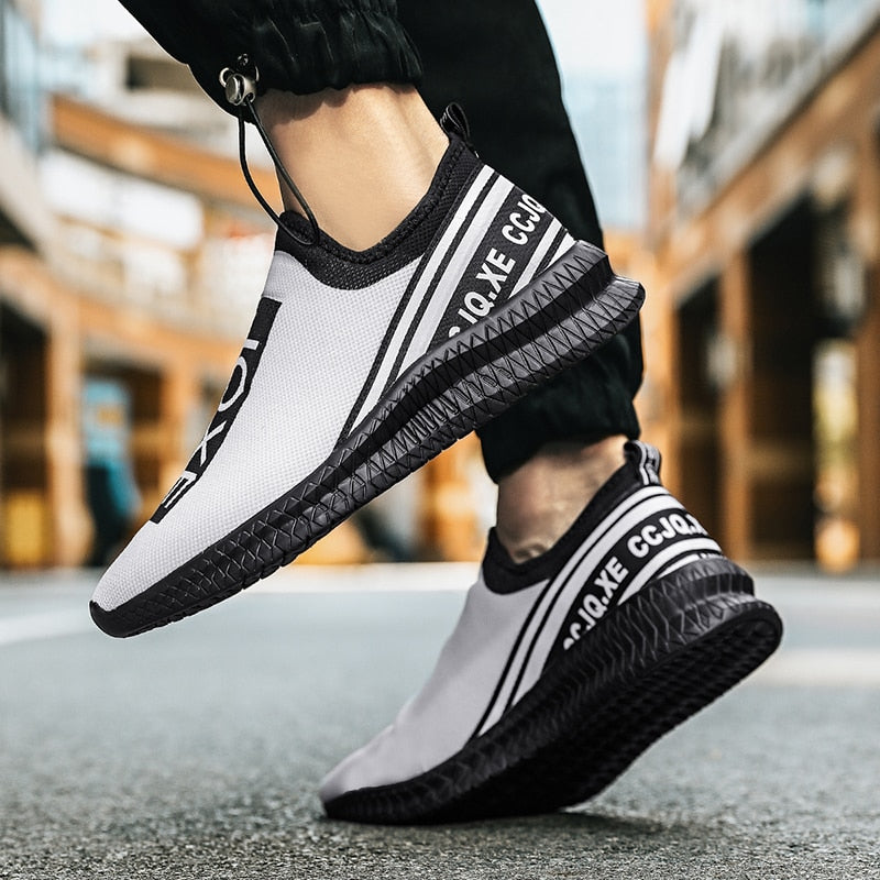 Men Sneakers Mesh Fashion Male Sport Running Shoes Women Lightweight Vulcanize Walking Casual Footwear Outdoor Tenis Masculino