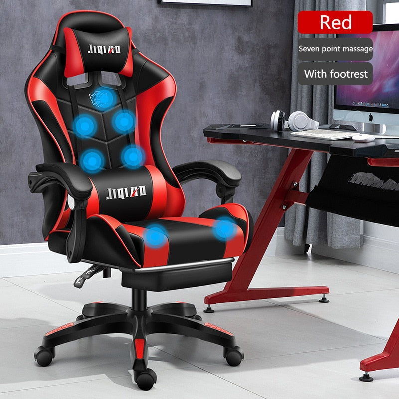 2022 New gaming chair,Massage computer chair,leather office chair,gamer swivel chair,Home furniture Internet Cafe gaming Chair