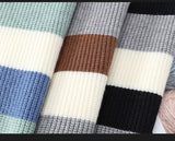 High End Men's Winter Sweater Pullover Clothing Korean Classic Multicolor stripe New O Neck Anti-pilling Handsome Casual 2022