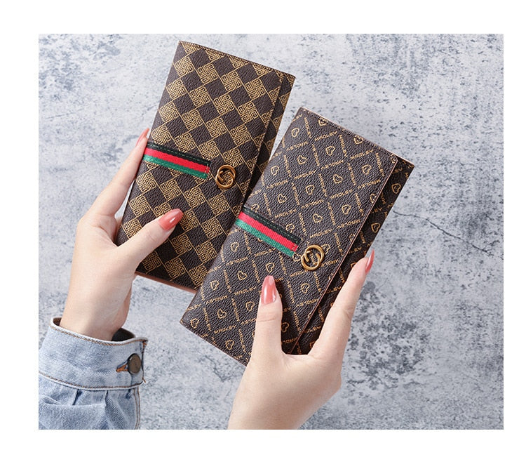 Luxury European and American Women's Wallets Clutch Bag Coin Purse Zipper Bag Card Holder Designer Wallet Classic Money Bag