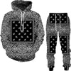 ZOGAA 2020 Men's Sets Clothes Hoodies and Pants 2 Piece Set Warm Ladies Printed Mens Outfits Matching Suit Man Tracksuit