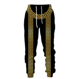 Golden Lion 3D Printed Hoodie/Pants/Suit Men's Casual Graphic Streetwear Pullover Sweatshirt Outfits Set Hip Hop Cool Tracksuits