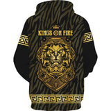 Golden Lion 3D Printed Hoodie/Pants/Suit Men's Casual Graphic Streetwear Pullover Sweatshirt Outfits Set Hip Hop Cool Tracksuits