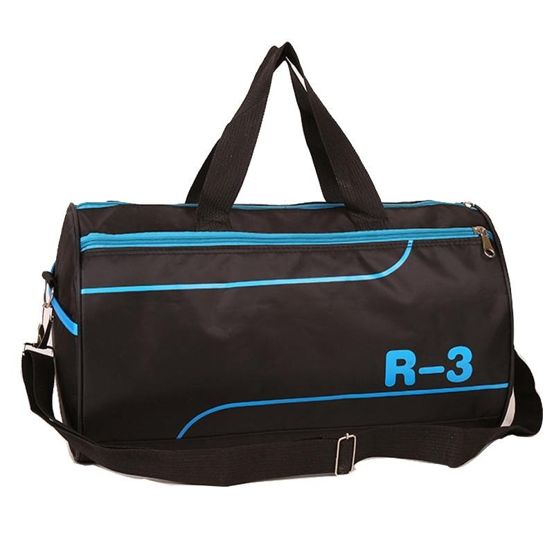 Simple Black Sports Bag