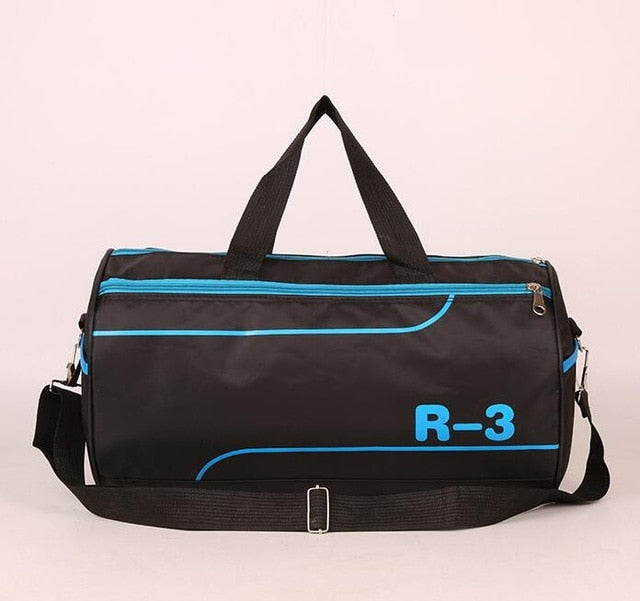 Simple Black Sports Bag