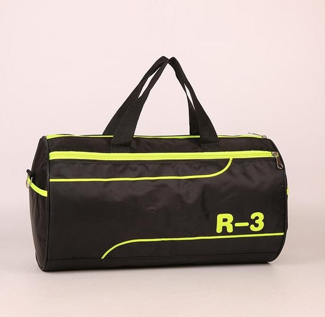 Simple Black Sports Bag